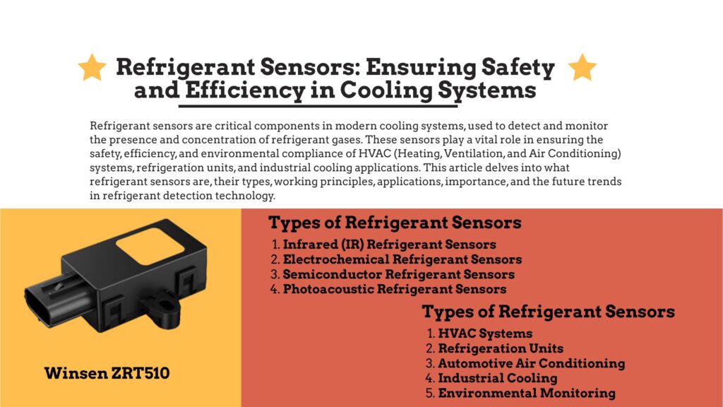 Senzori de refrigerare care asigură siguranța și eficiența în sistemele de răcires 9 Refrigerant Sensors Ensuring Safety and Efficiency in Cooling Systems
