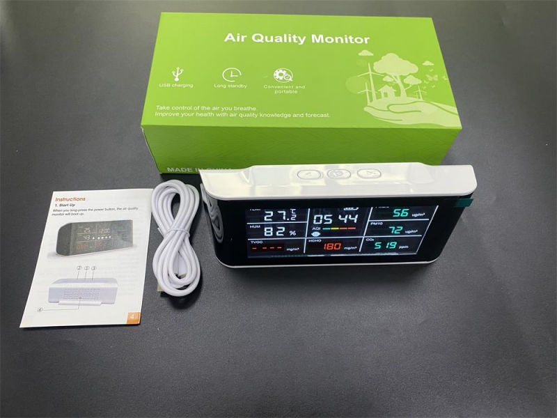 Detector multifuncțional de calitate a aerului DM69M-WIFI 6 DM69M WIFI 5 1