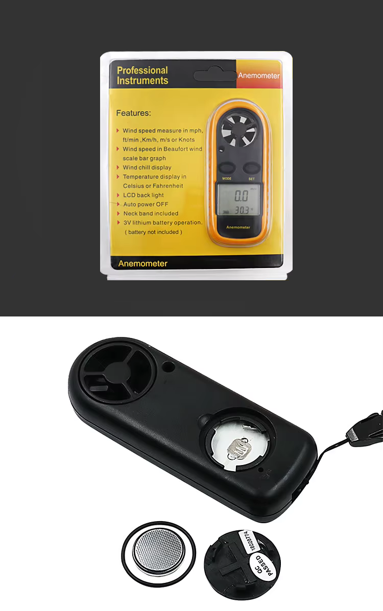 DM816 Handheld anemometer 3