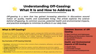 Understanding Off Gassing What It Is and How to Address It
