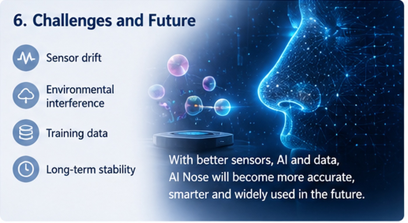 Challenges and future development of AI Nose technology
