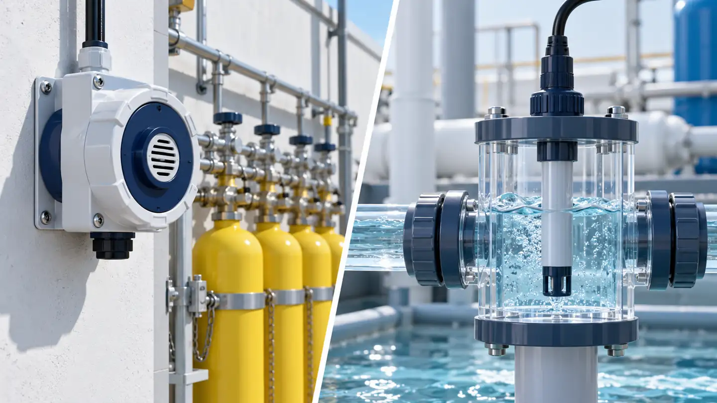 Chlorine Gas Detectors: How to Choose, Place and Verify a System 2 Conceptual distinction between airborne chlorine gas detection and free chlorine measurement in water