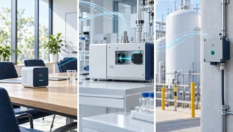 متر کیفیت هوای داخل ساختمان 35 CO2 measurement illustrated across room monitoring, process sampling and fixed detection