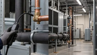 Conceptual portable leak search and continuous fixed room monitoring