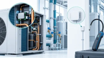 Conceptual overview of embedded, fixed and portable refrigerant detection